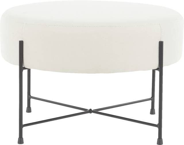 Eastchase Cream Ottoman - Thumbnail - Image 2