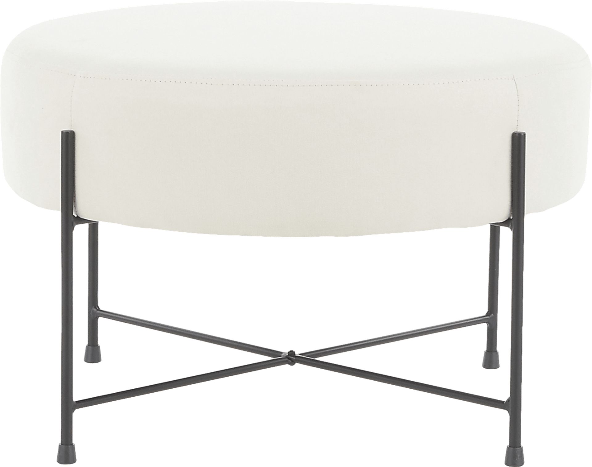 Eastchase Cream Ottoman - Image 2