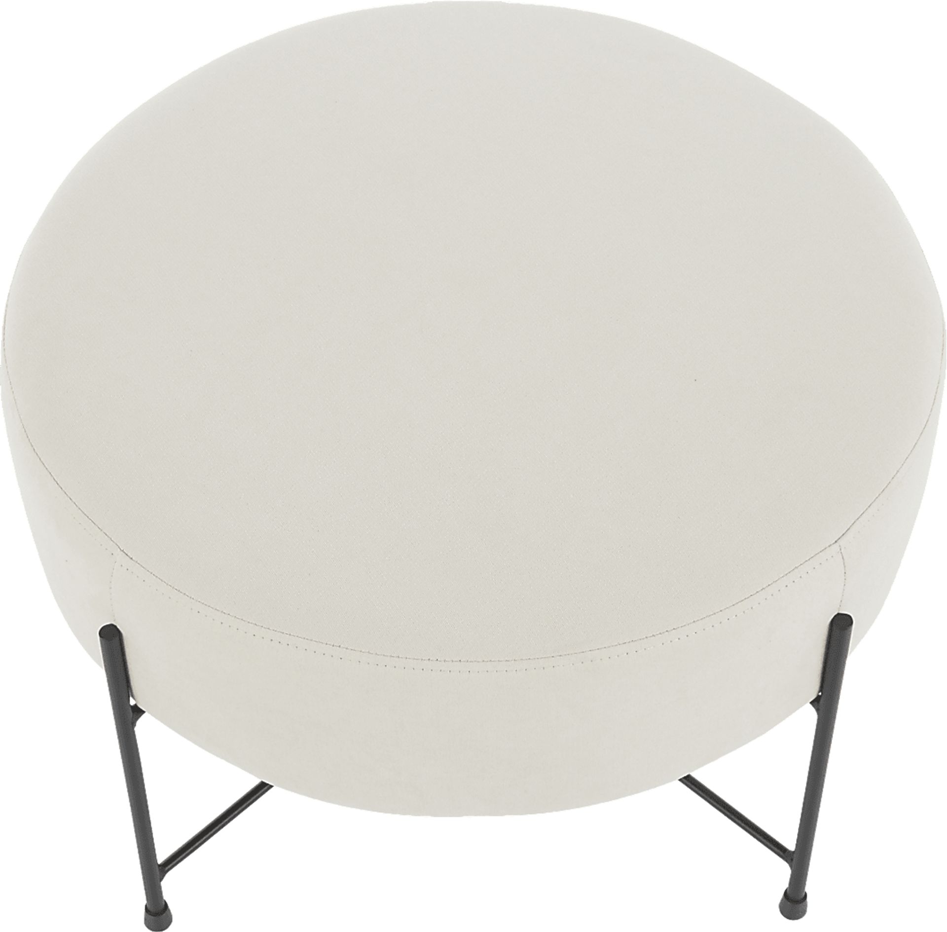 Eastchase Cream Ottoman - Image 3