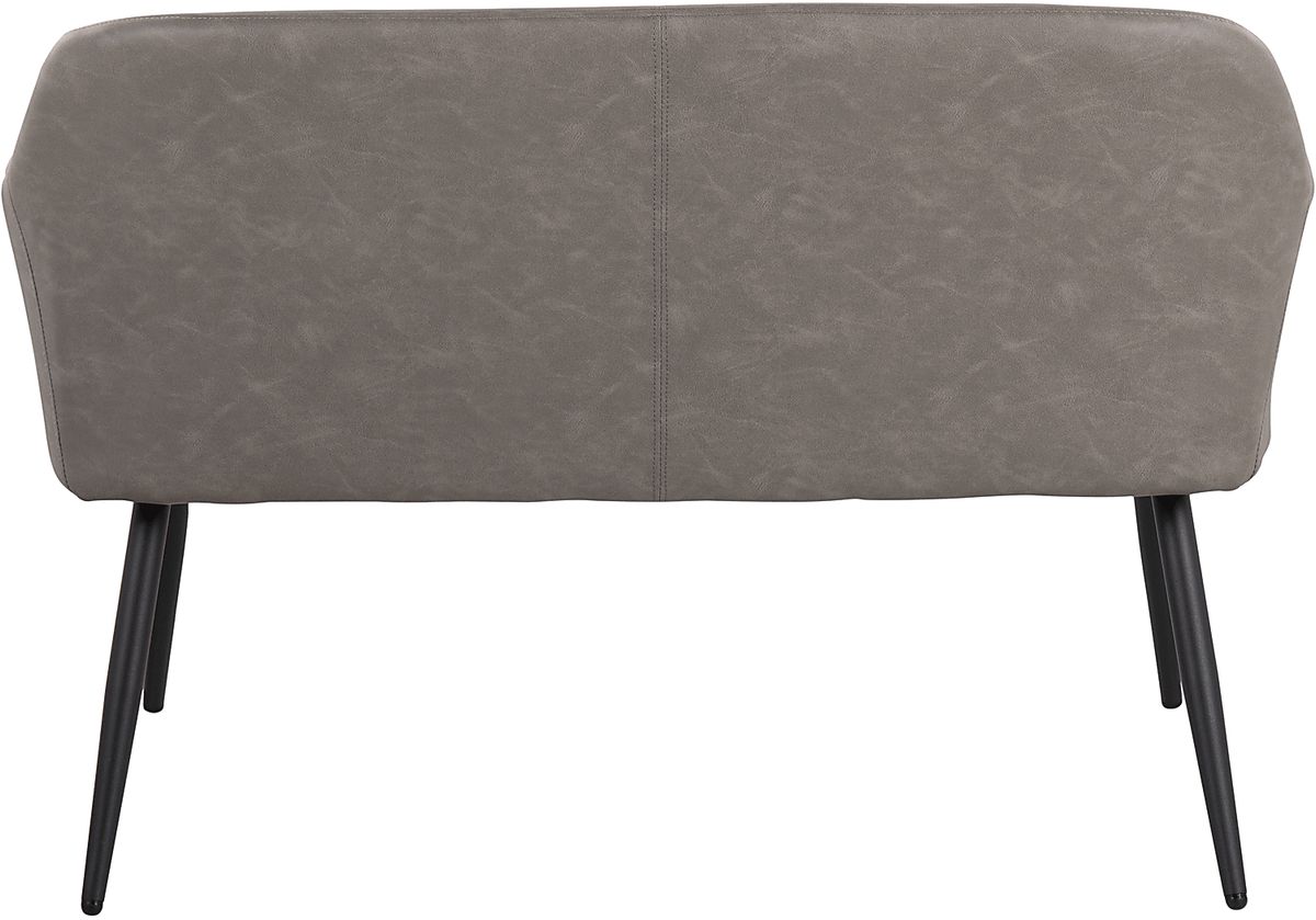 Eastchase Gray Polyurethane Fabric Bench | Rooms to Go