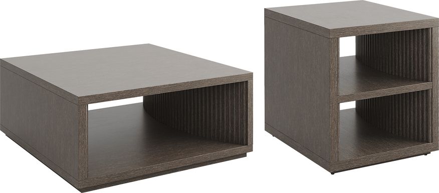 Eastchester Brown 2 Pc Table Set