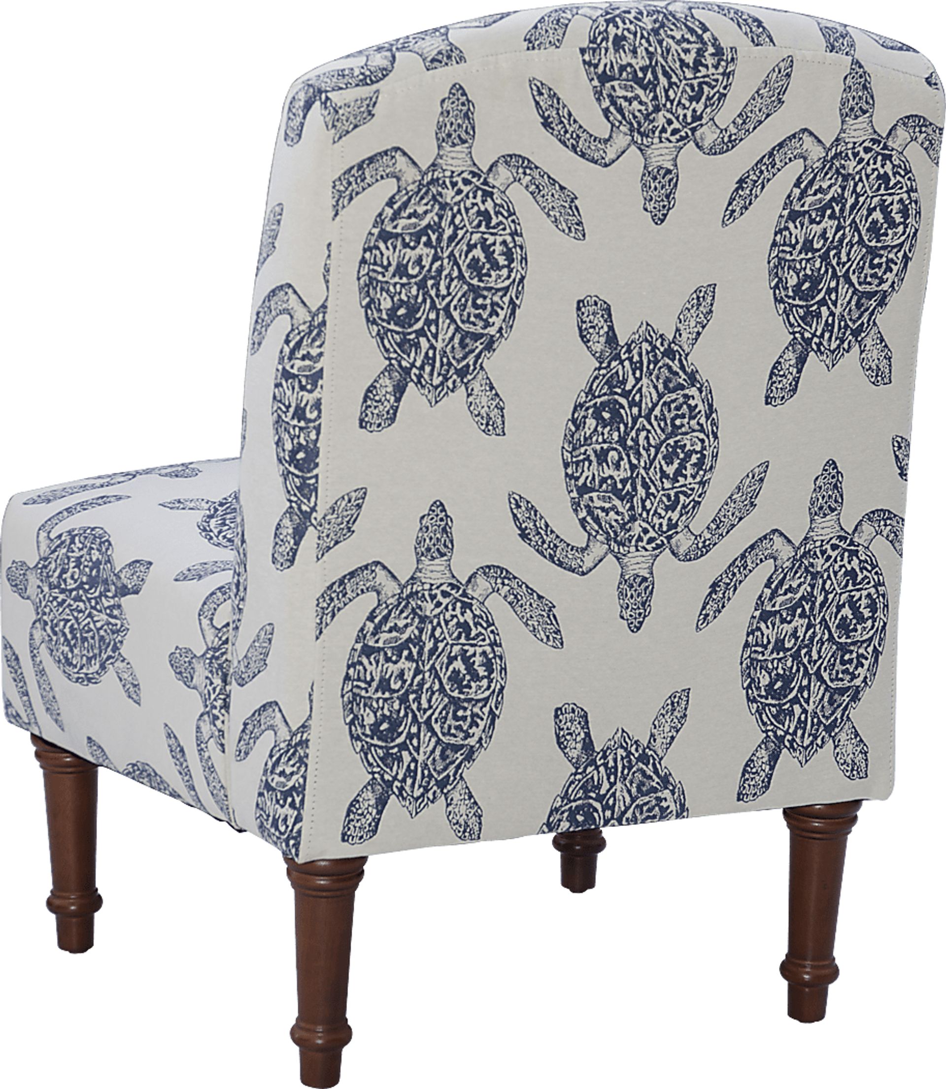 Eastchill Navy Accent Chair - Image 5