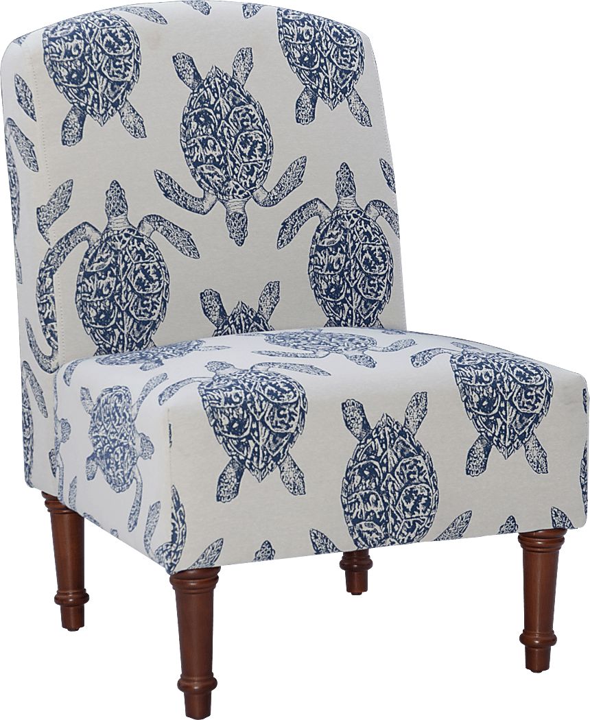 Eastchill Navy Accent Chair