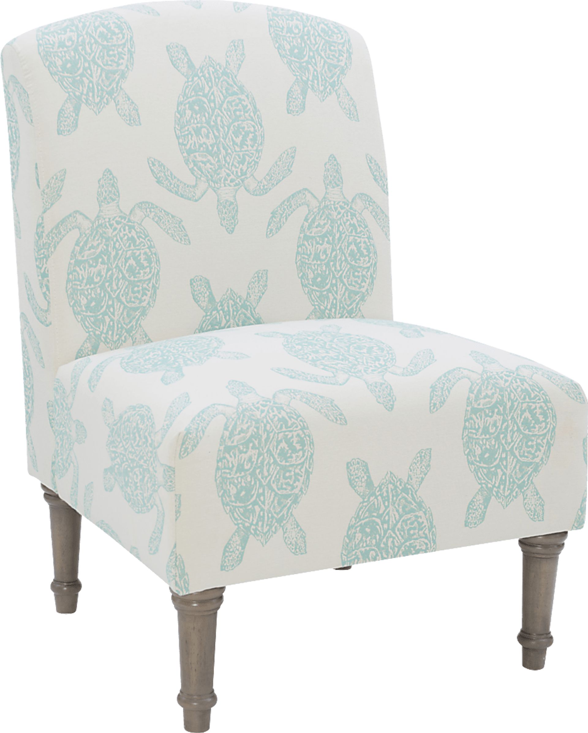 Eastchill Teal Accent Chair - Image 1