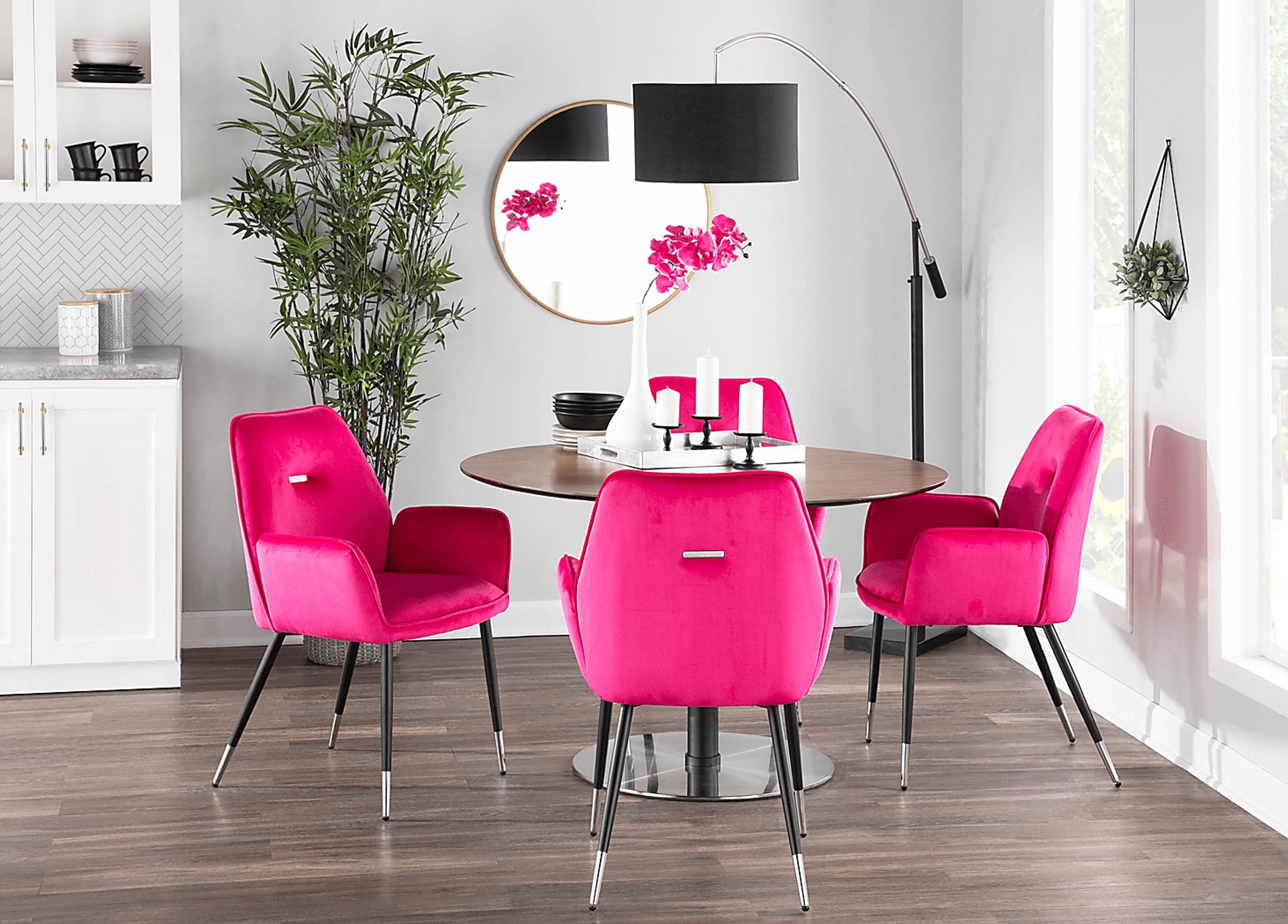 Easterlyn Pink Side Chair, Set of 2 - Image 9