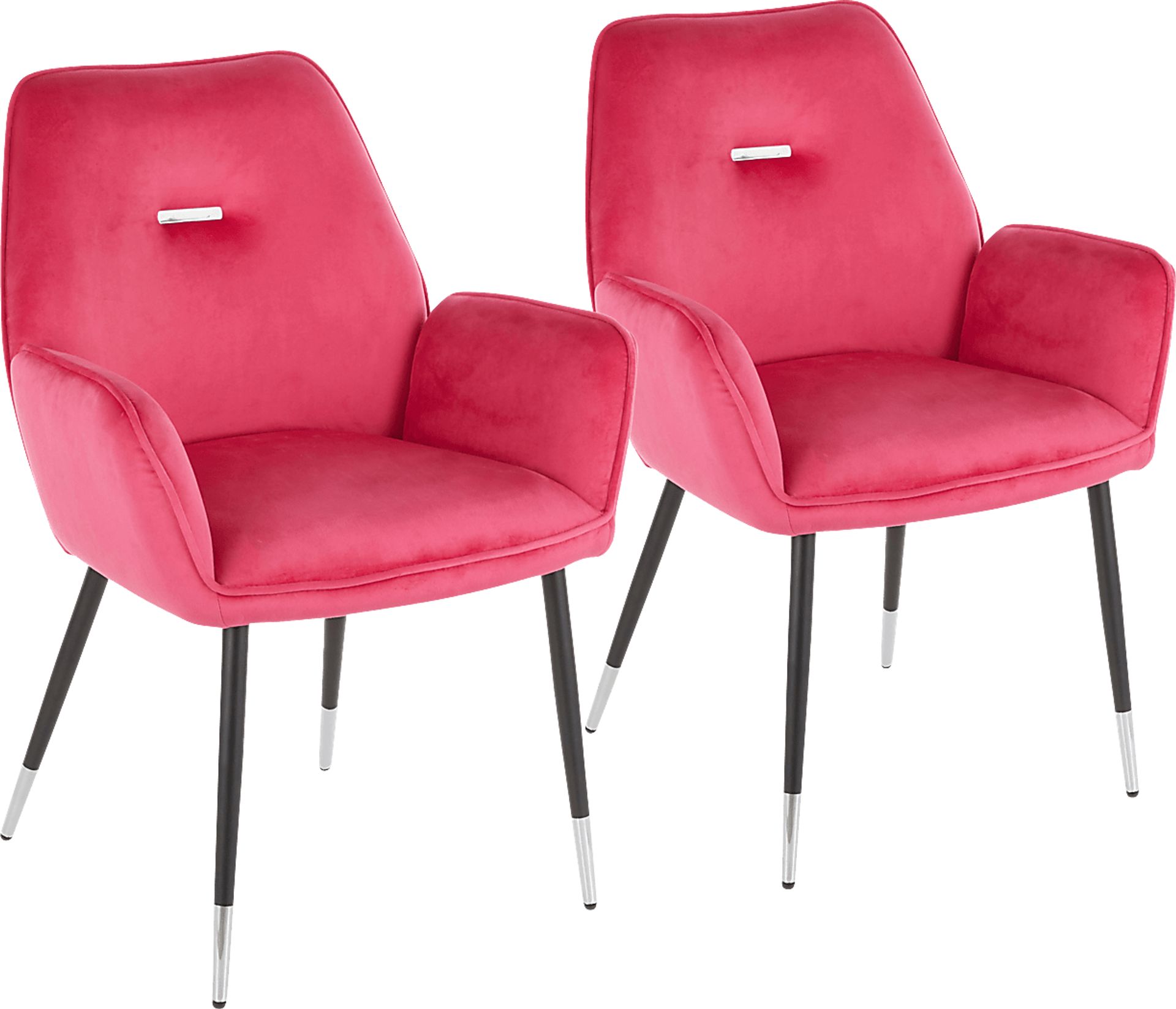 Easterlyn Pink Side Chair, Set of 2 - Image 1
