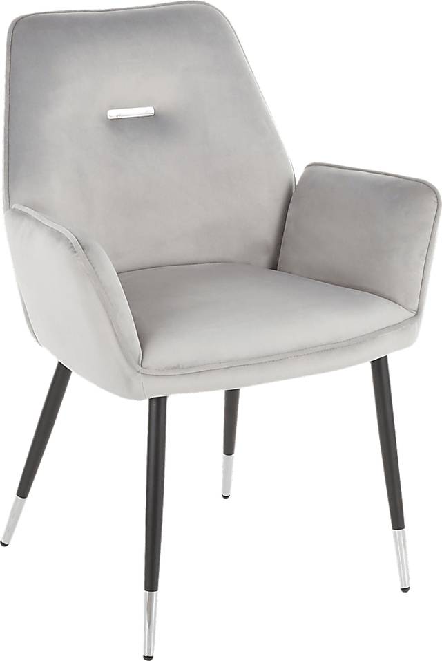 Easterlyn Silver Side Chair, Set of 2 - Thumbnail - Image 2