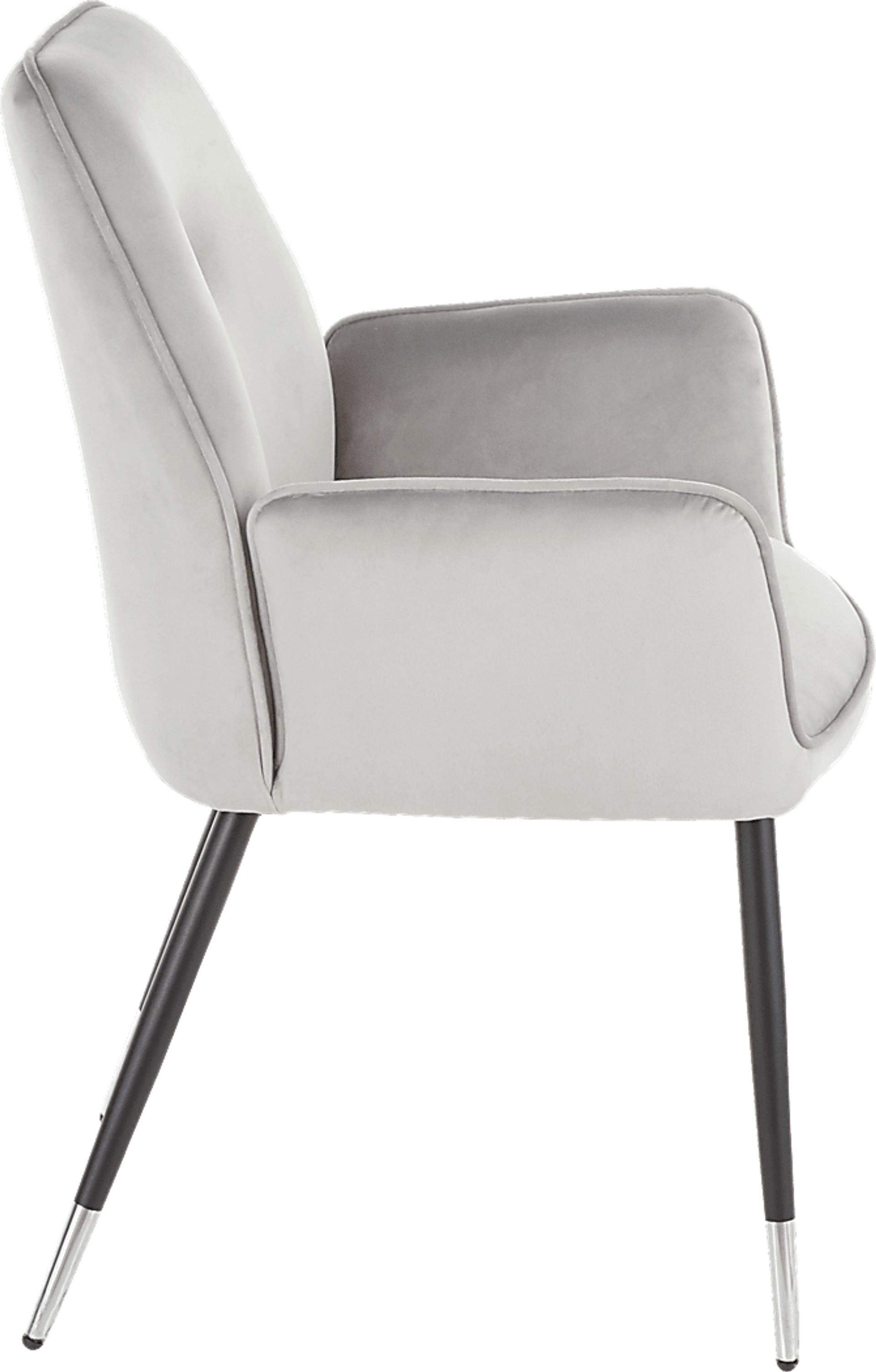 Easterlyn Silver Side Chair, Set of 2 - Image 3