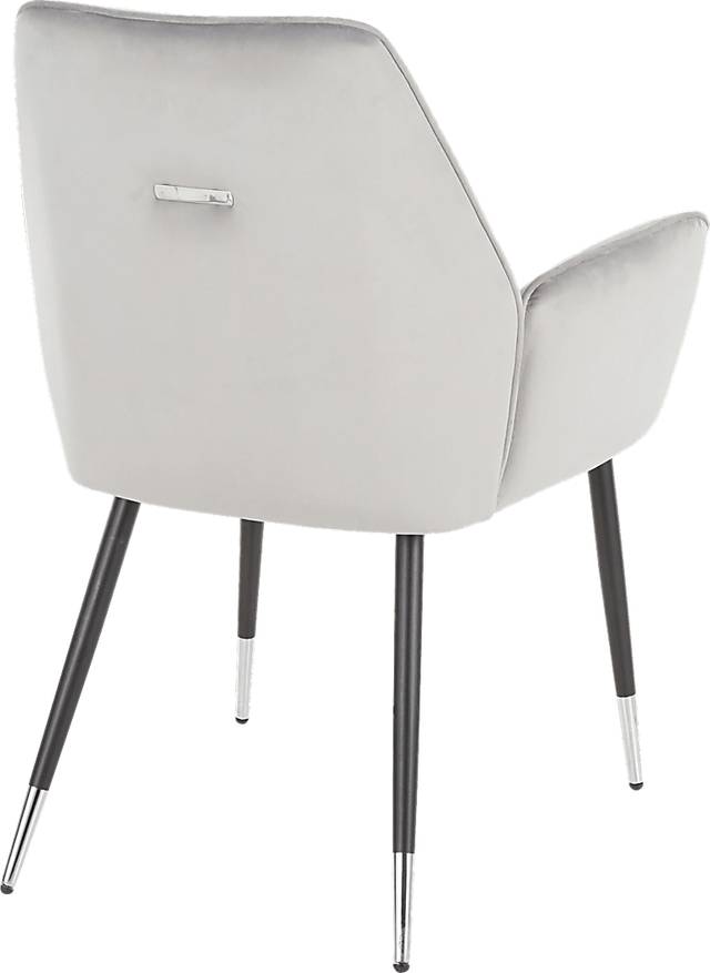 Easterlyn Silver Side Chair, Set of 2 - Thumbnail - Image 4