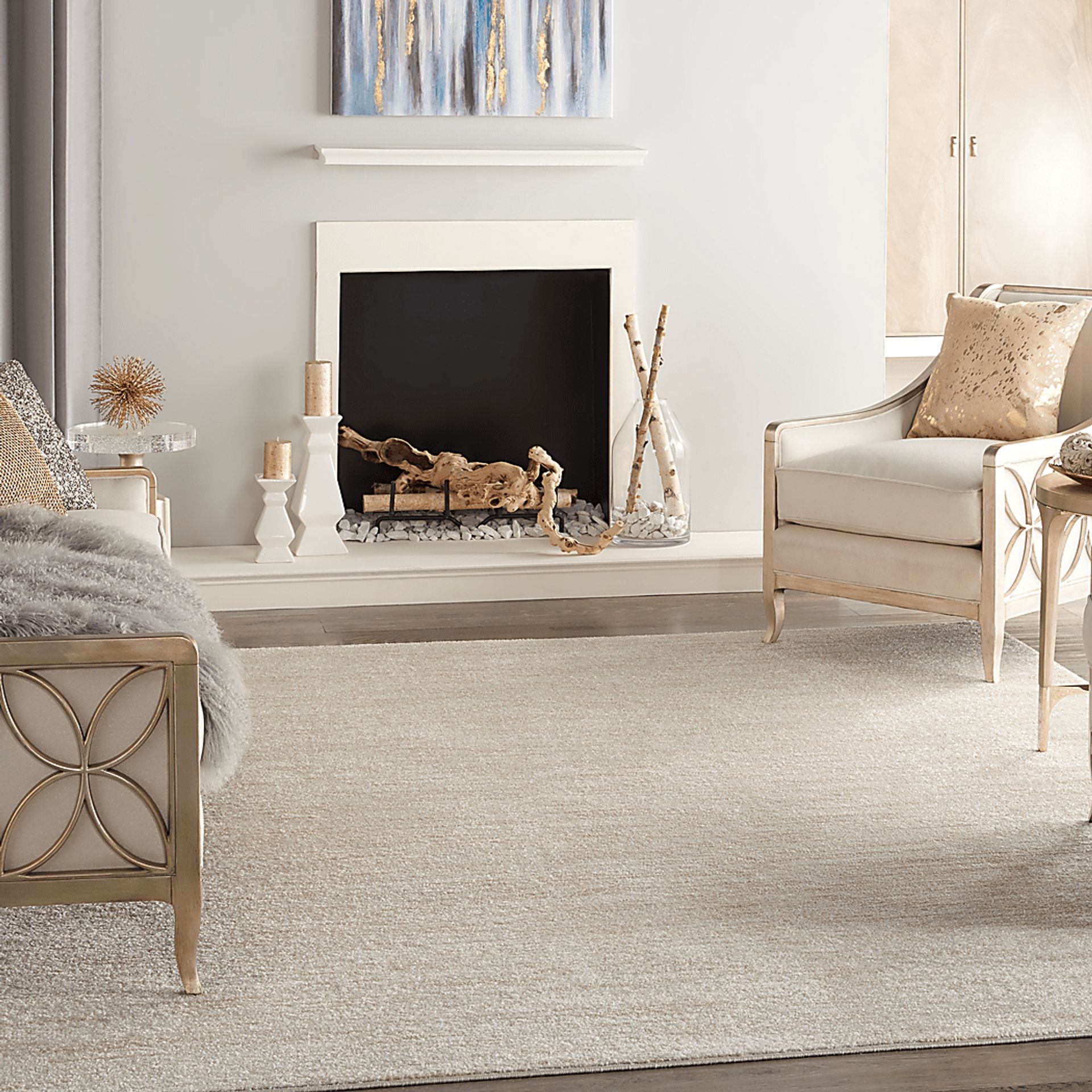 Easthagen Beige 8' x 10' Indoor/Outdoor Rug - Image 4