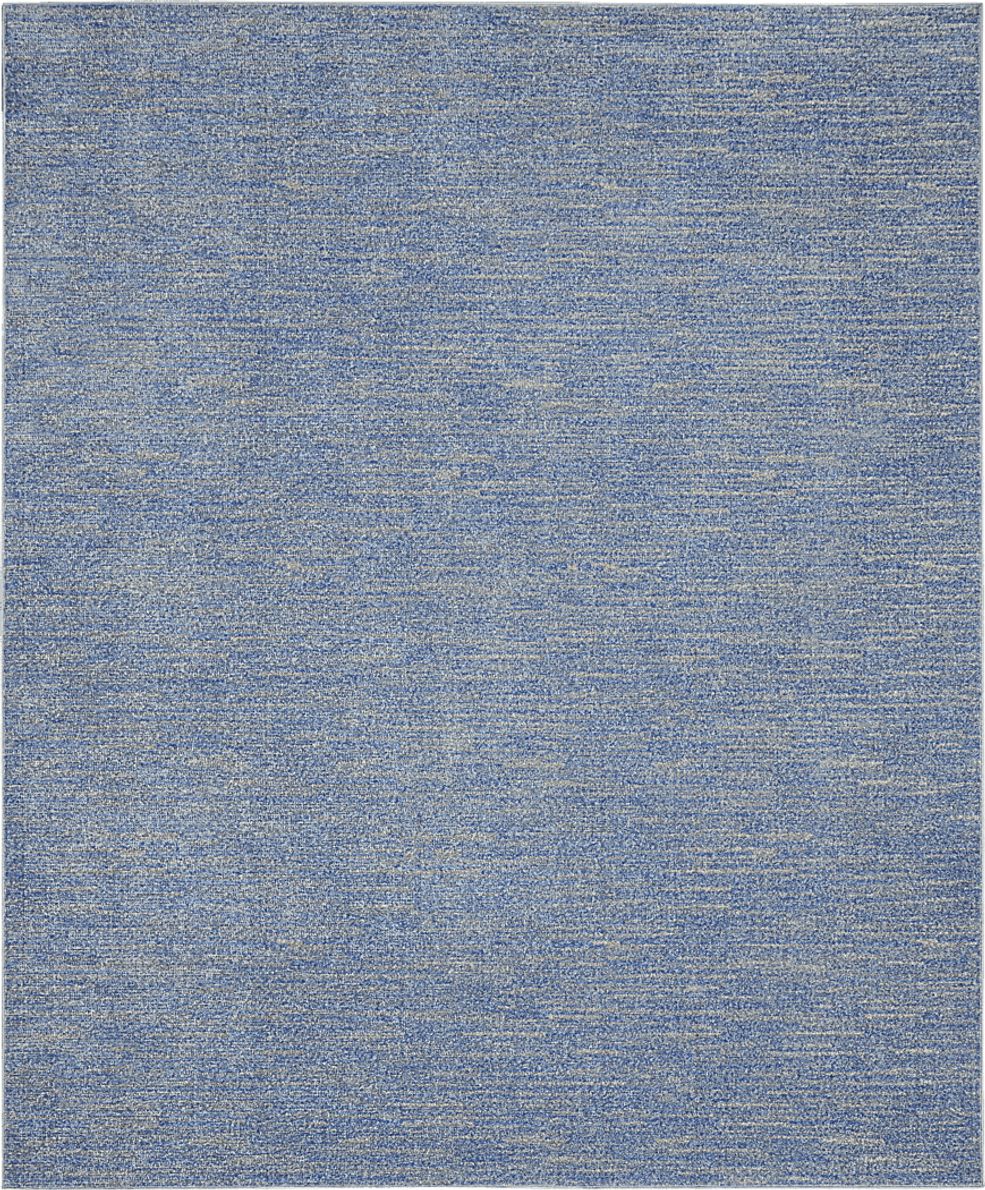 Easthagen Blue/Gray 8' x 10' Indoor/Outdoor Rug