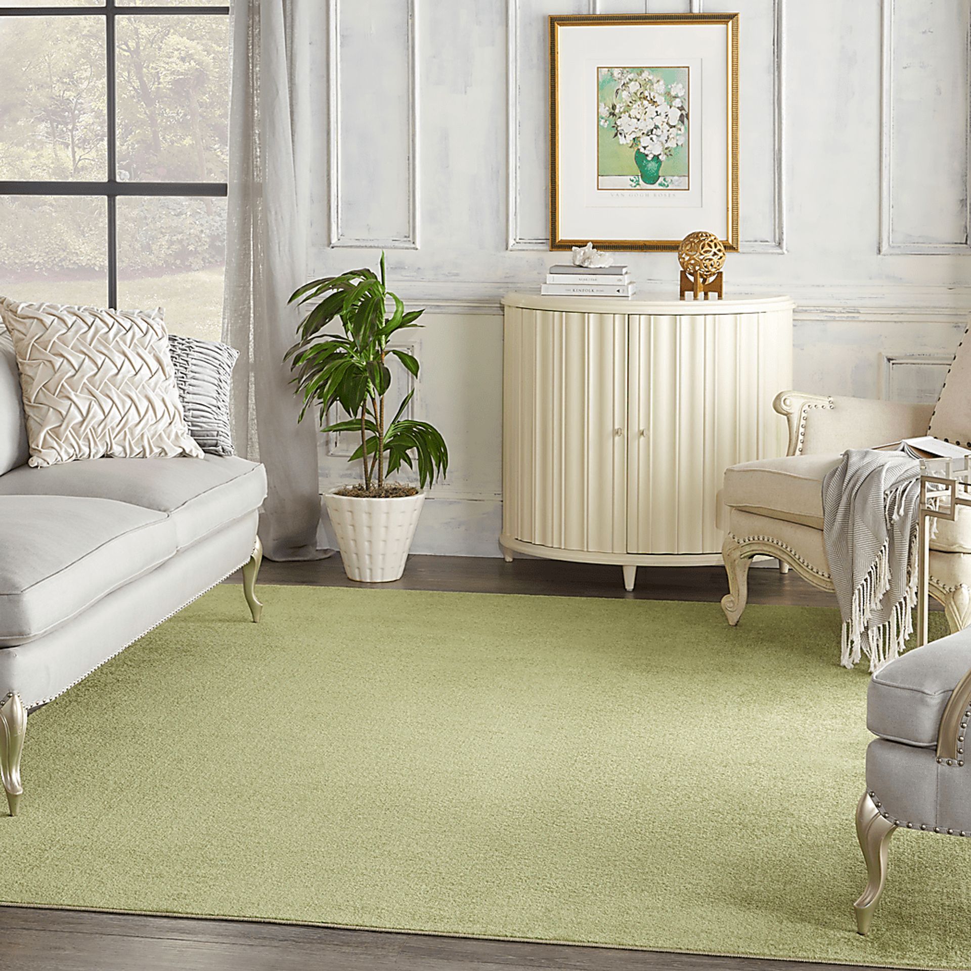 Easthagen Green 8' x 10' Indoor/Outdoor Rug - Image 4