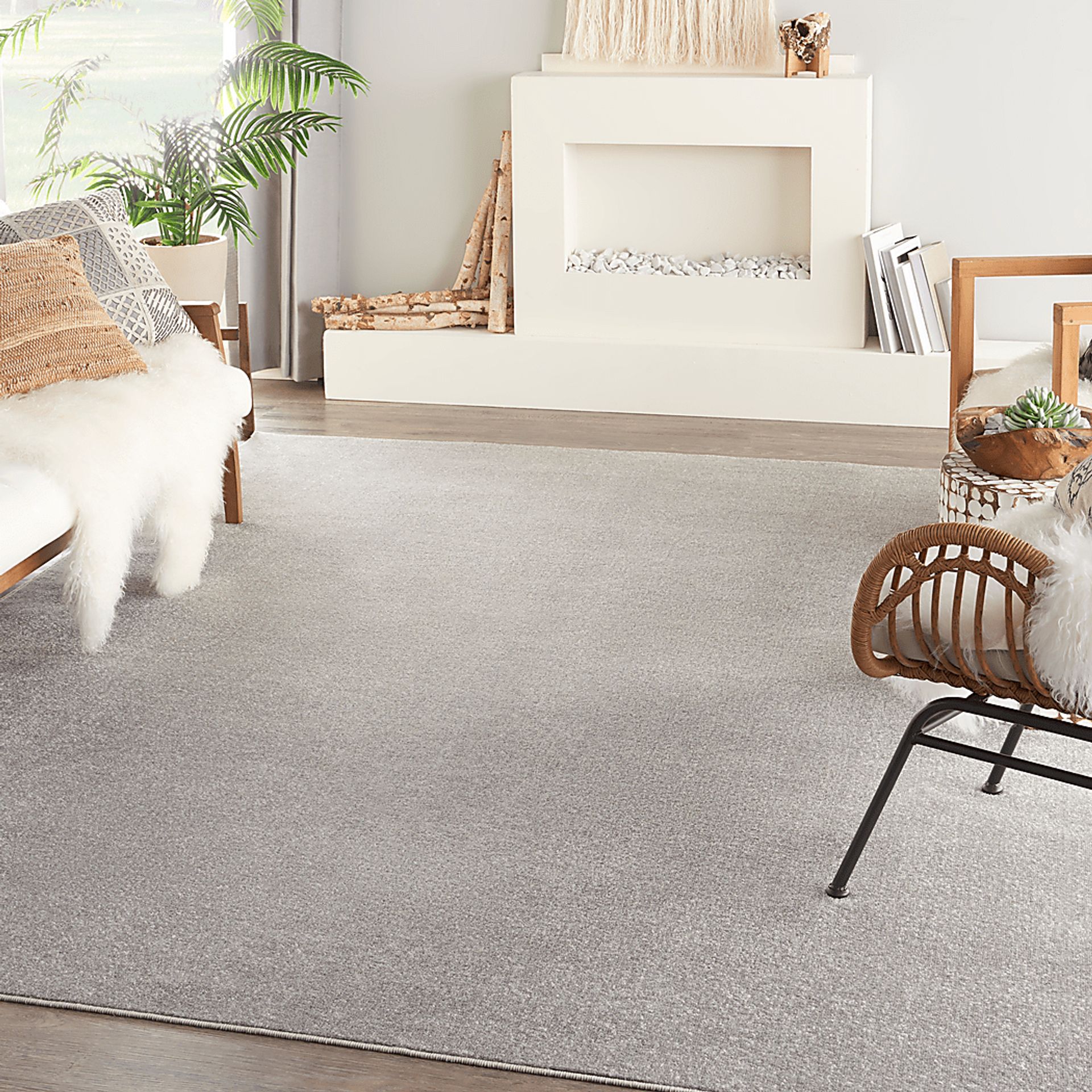Easthagen Gray 8' x 10' Indoor/Outdoor Rug - Image 4