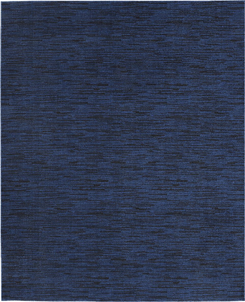 Easthagen Midnight Blue 8' x 10' Indoor/Outdoor Rug