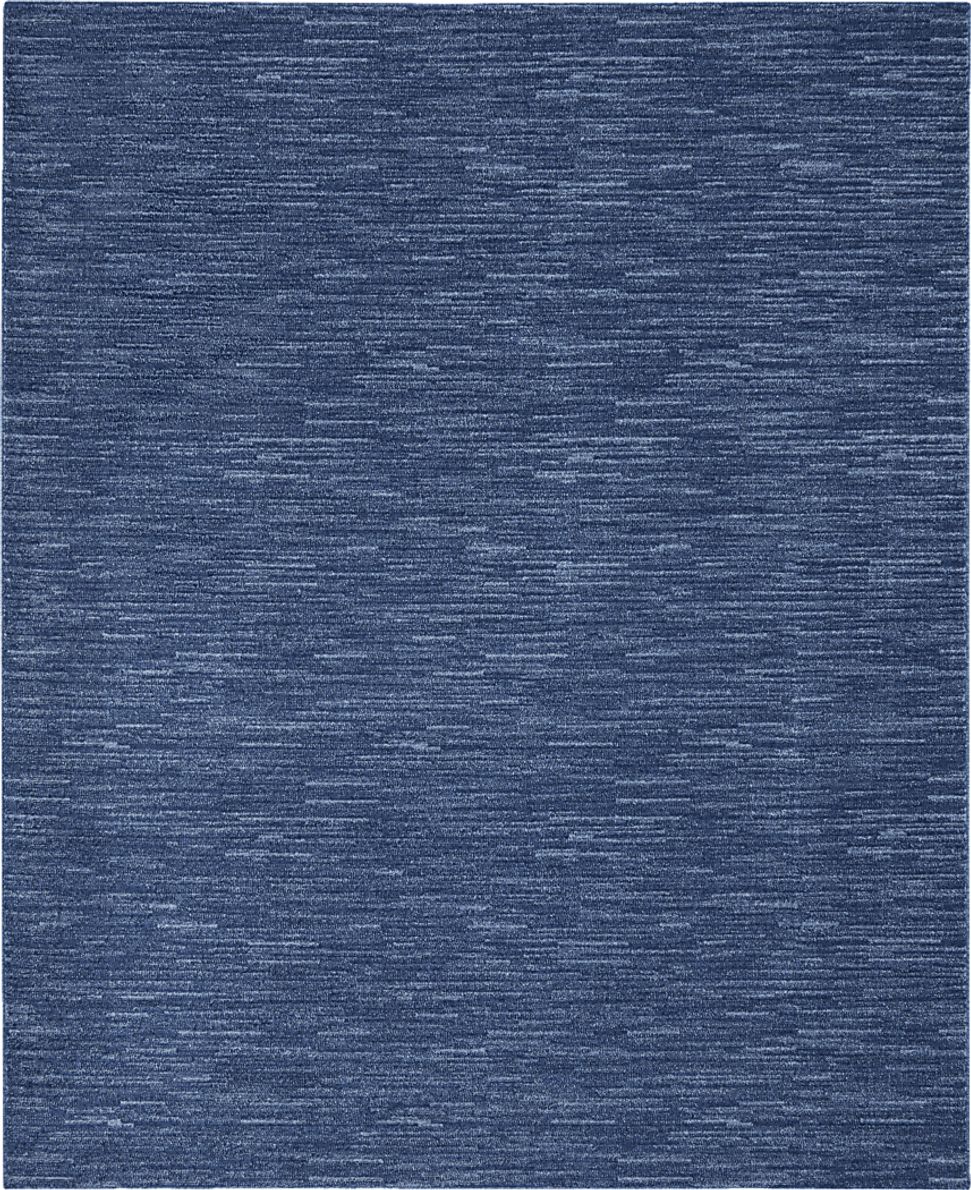 Easthagen Navy Blue 8' x 10' Indoor/Outdoor Rug