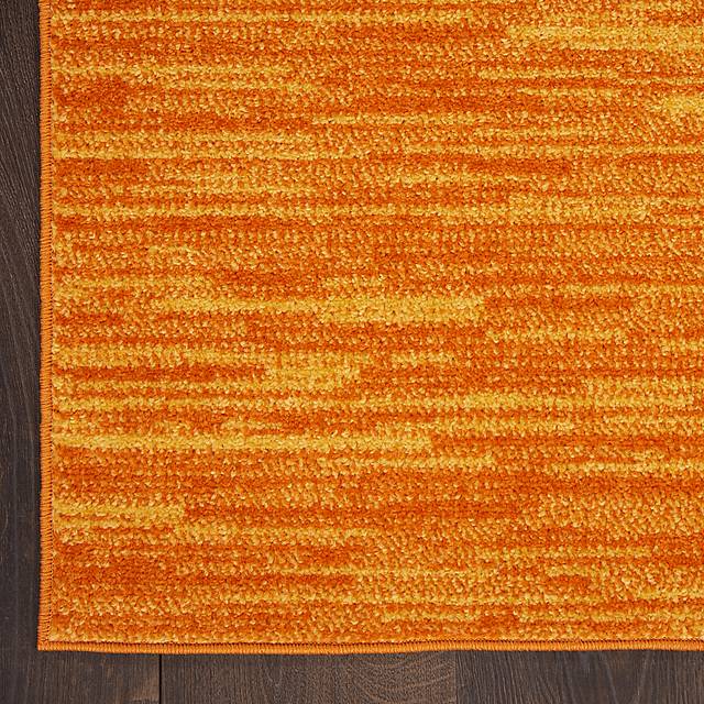 Easthagen Orange 5' x 7' Indoor/Outdoor Rug - Thumbnail - Image 6