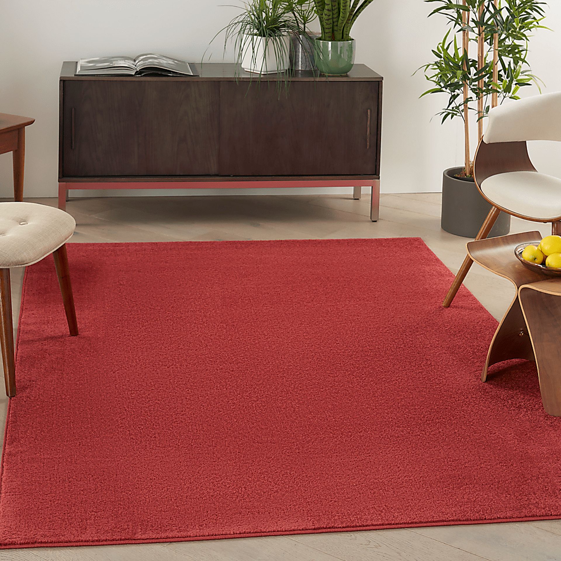 Easthagen Red 5' x 7' Indoor/Outdoor Rug - Image 4