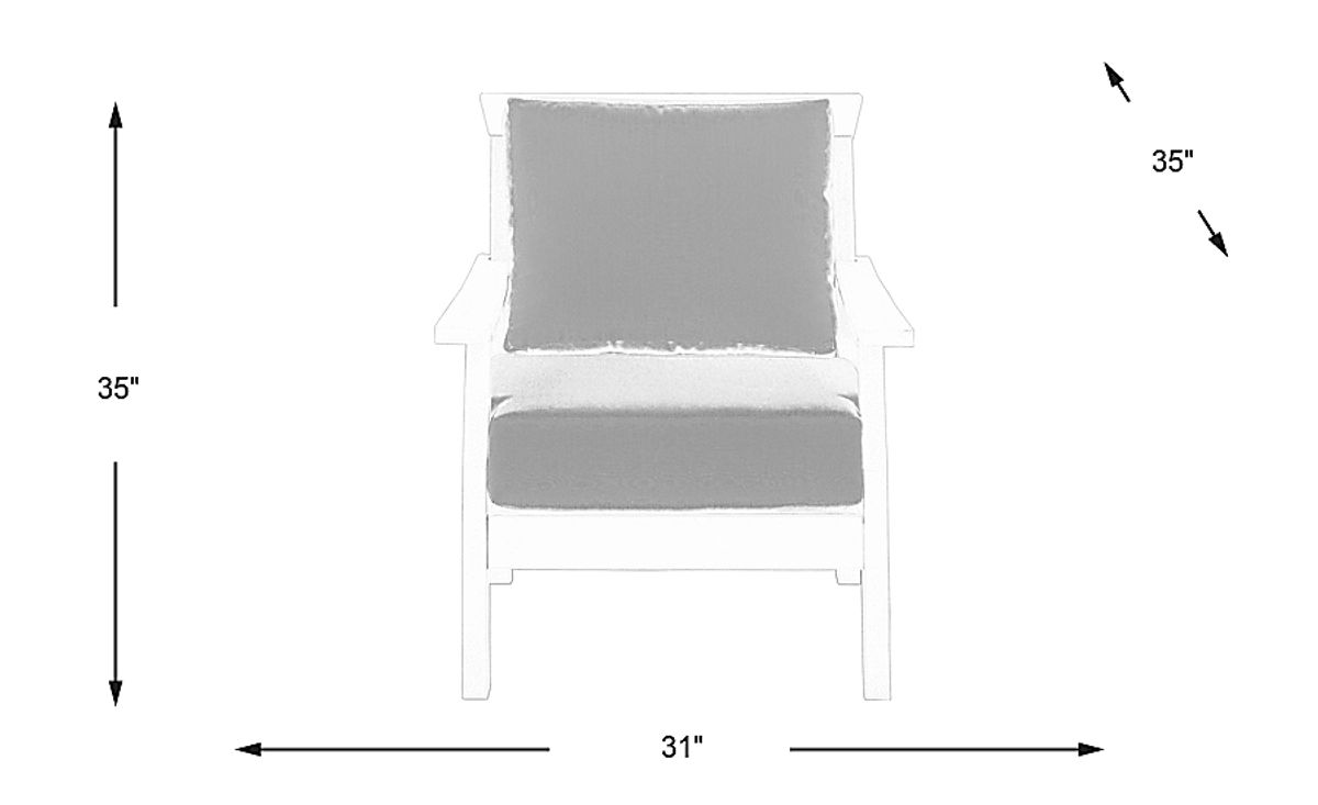Fifth & Shore Eastlake White Colors,White Agean Synthetic Fabric