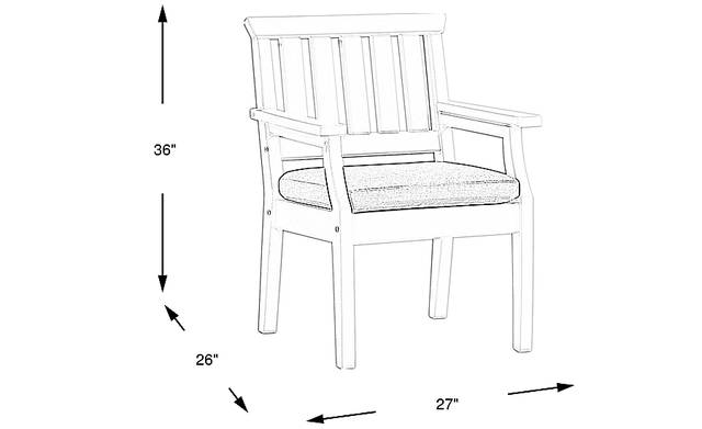 Dimension Image. Please refer to the Dimension Tab on this page for dimension details.