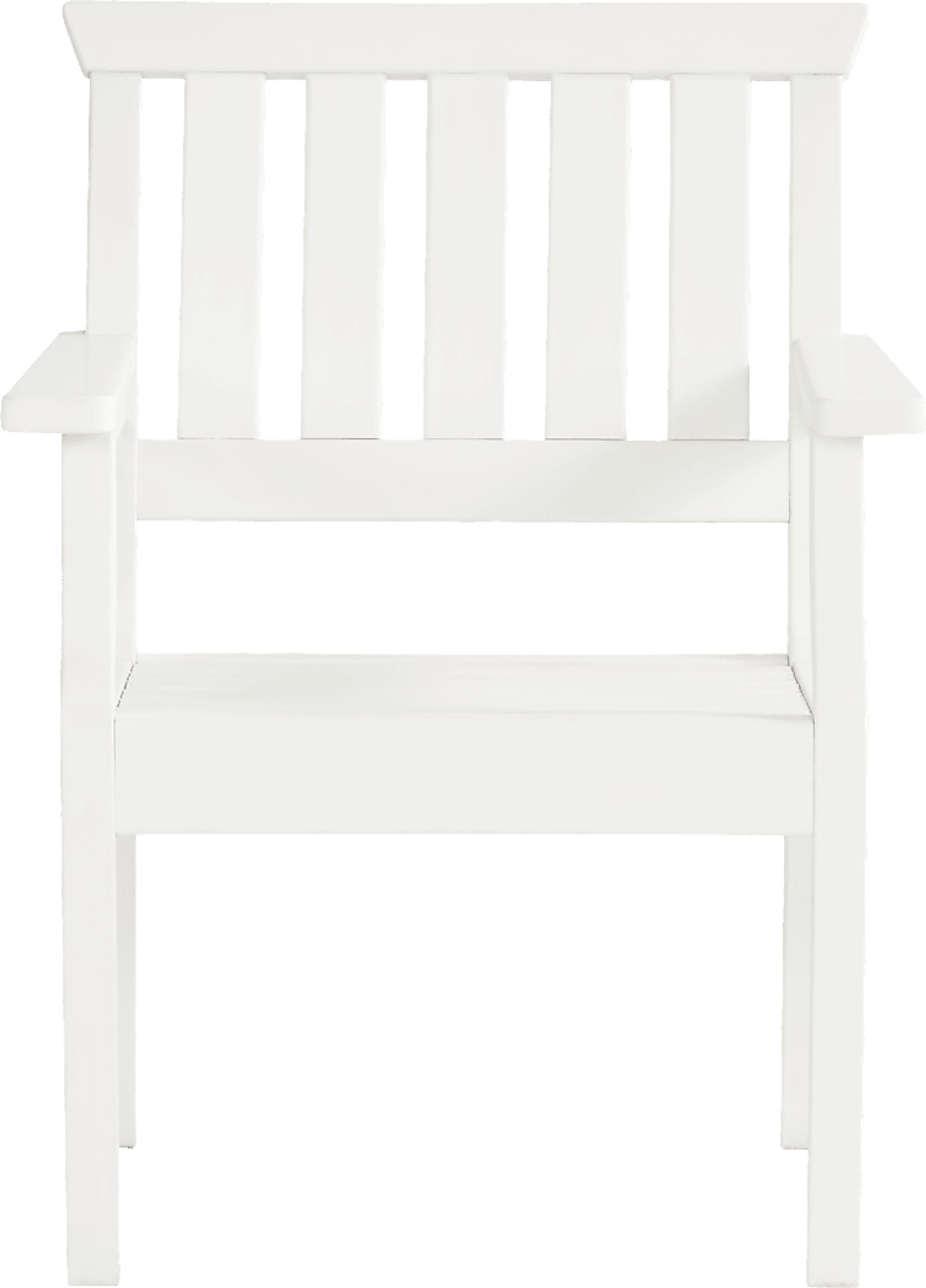 Eastlake White 7 Pc 71 in. Rectangle Outdoor Dining Set - Image 5