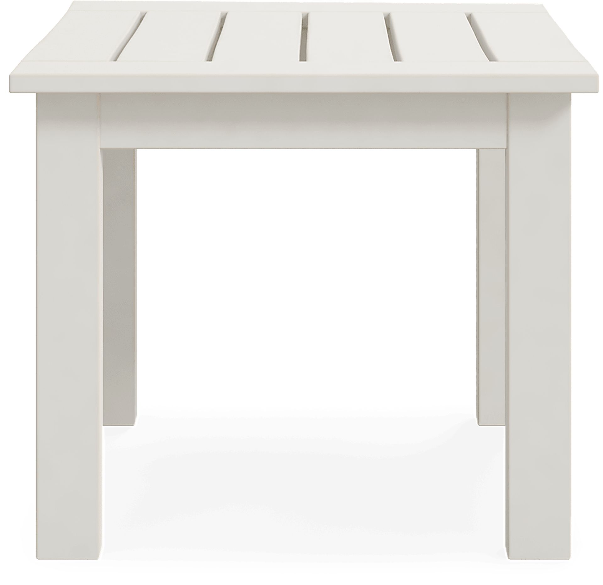 Eastlake White Outdoor End Table - Image 3