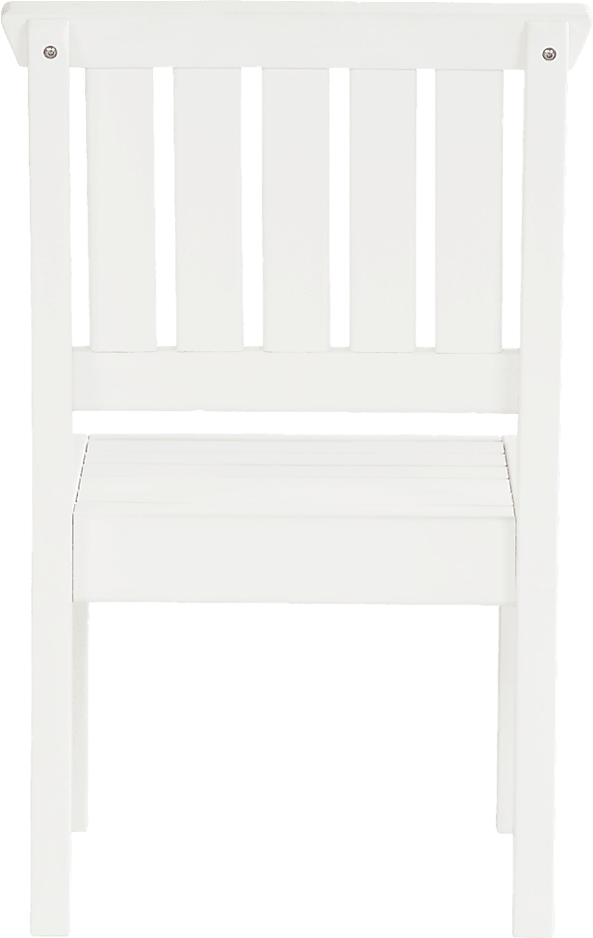 Eastlake White 7 Pc 71 in. Rectangle Outdoor Dining Set - Image 9