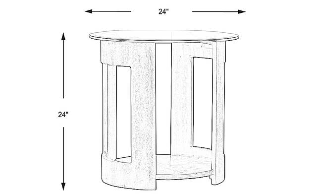 Dimension Image. Please refer to the Dimension Tab on this page for dimension details.