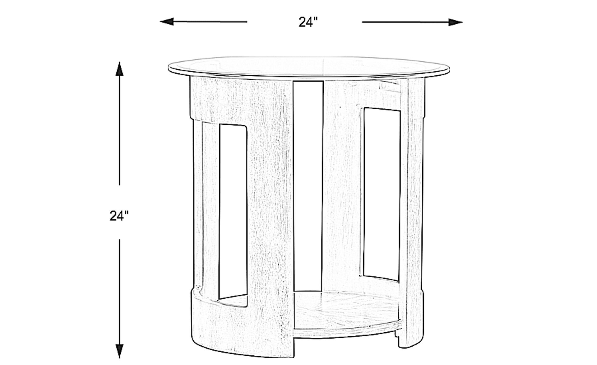 Dimension Image. Please refer to the Dimension Tab on this page for dimension details.