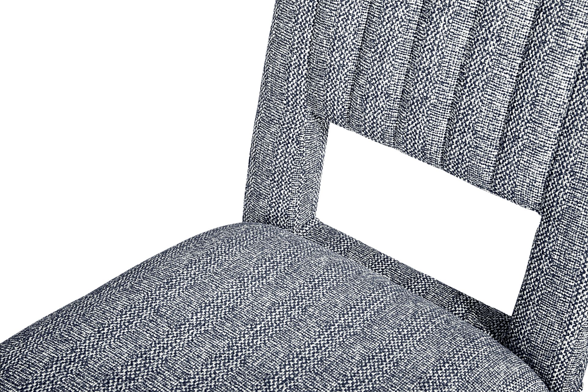 Eastleigh Charcoal 5 Pc Counter Height Dining Room with Blue Stools - Image 6