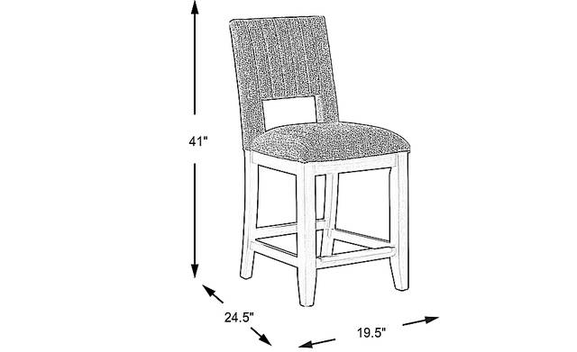 Dimension Image. Please refer to the Dimension Tab on this page for dimension details.