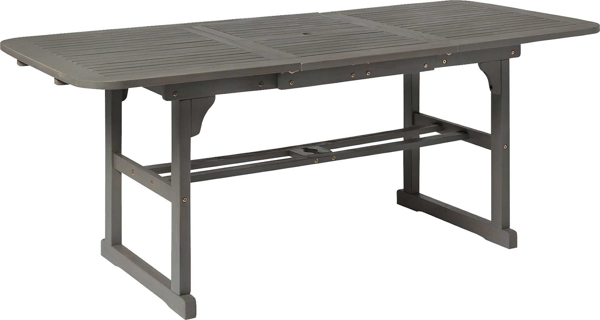 Eastline Gray Outdoor Dining Table - Image 2