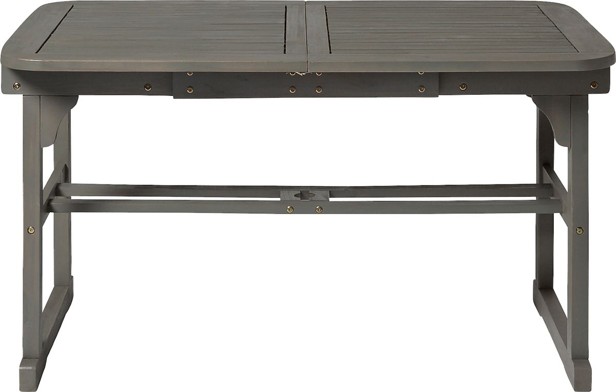 Eastline Gray Outdoor Dining Table Rooms to Go