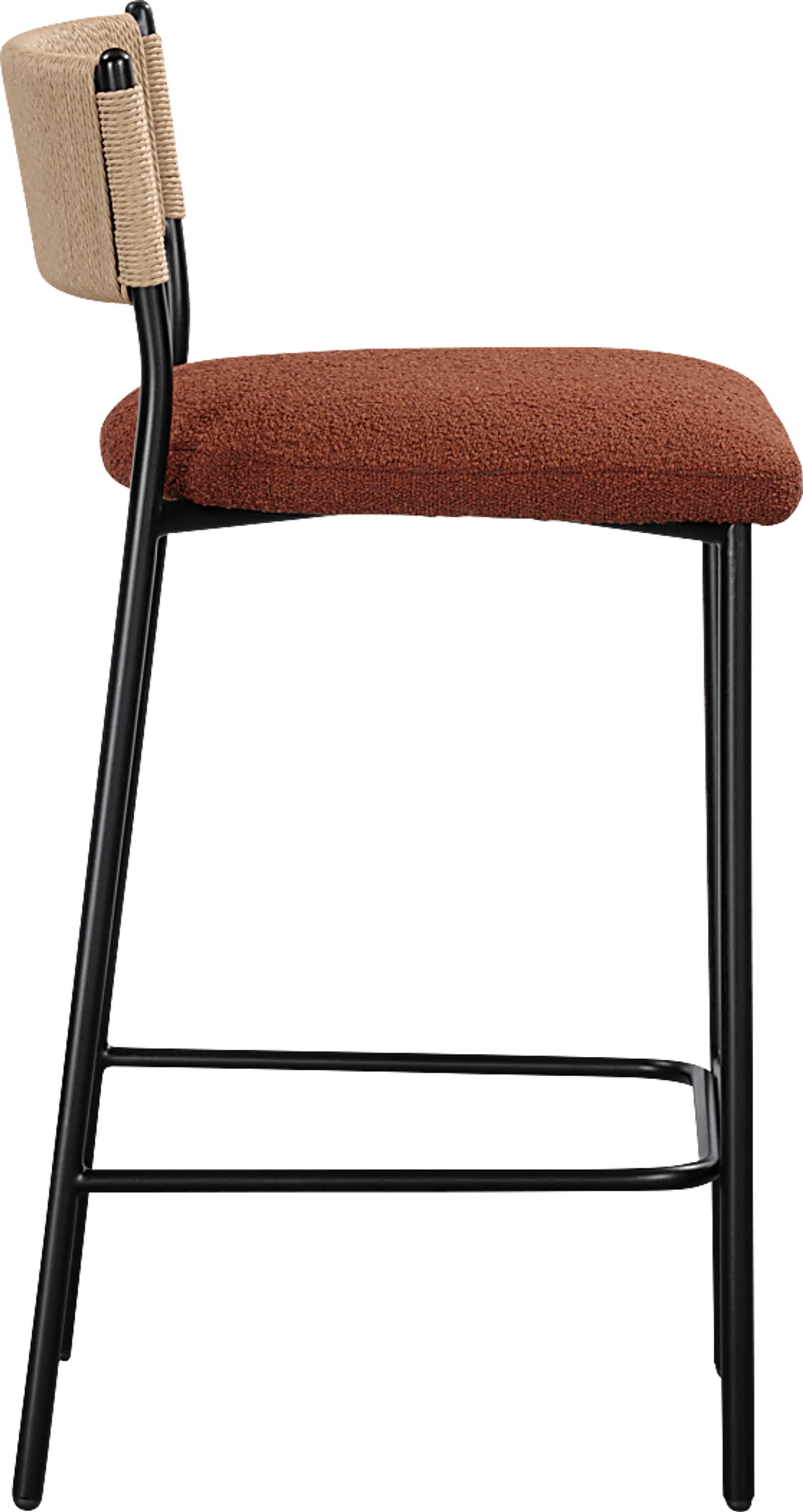 Eastlis Rust Counter Height Stool - Image 3