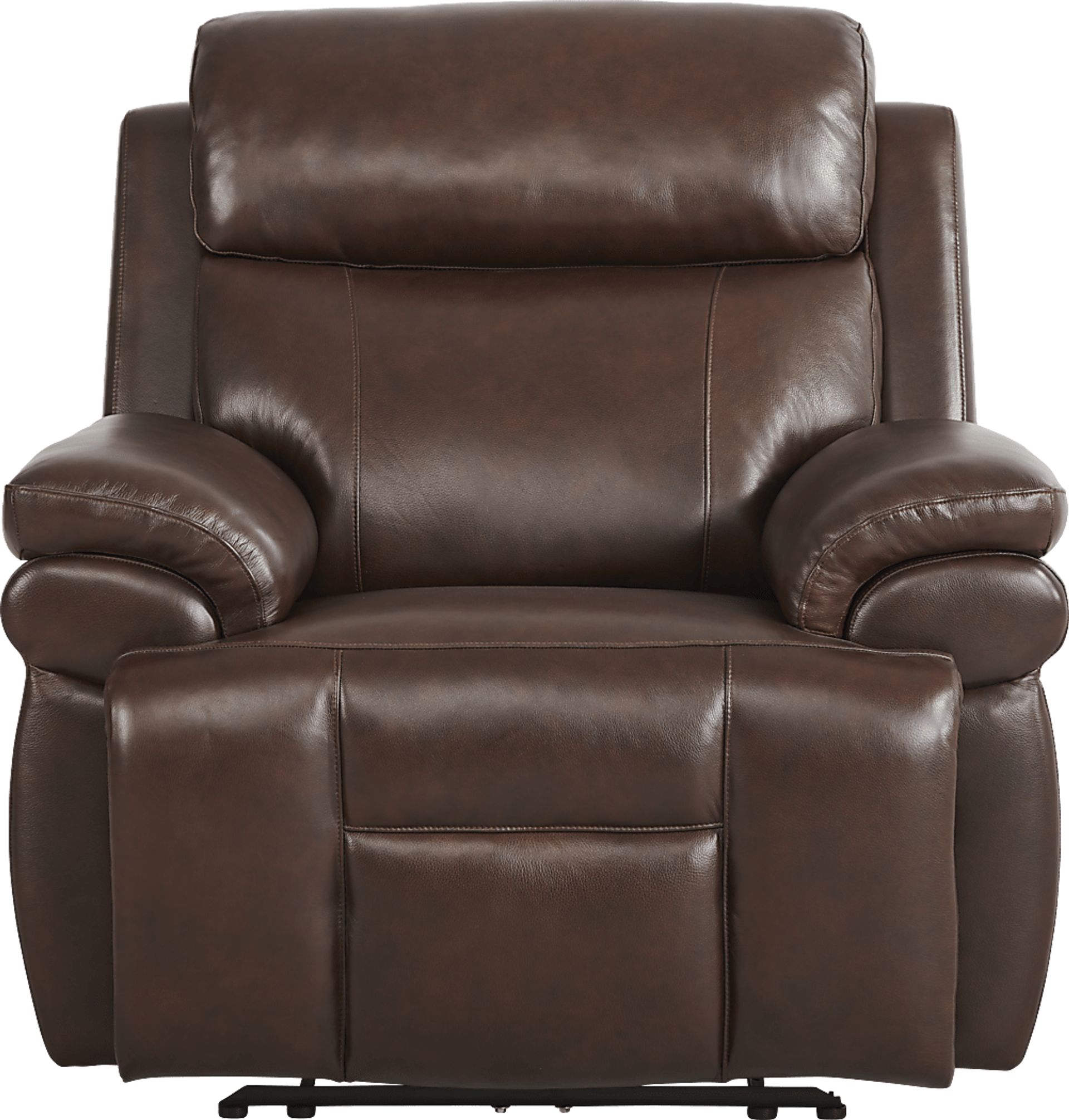 Eastmann Chocolate Leather 3 Pc Triple Power Reclining Living Room with Air Massage - Image 16