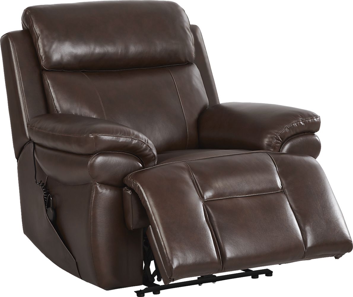 Eastmann 8 Pc Leather Triple Power Reclining Living Room Set