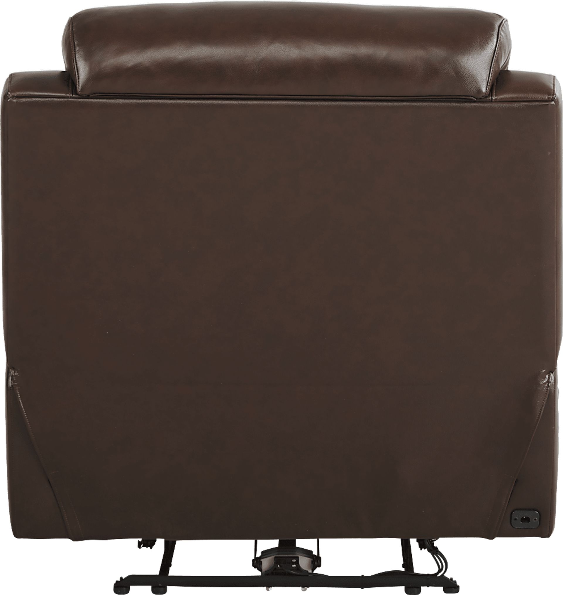 Eastmann Chocolate Leather 3 Pc Triple Power Reclining Living Room with Air Massage - Image 18