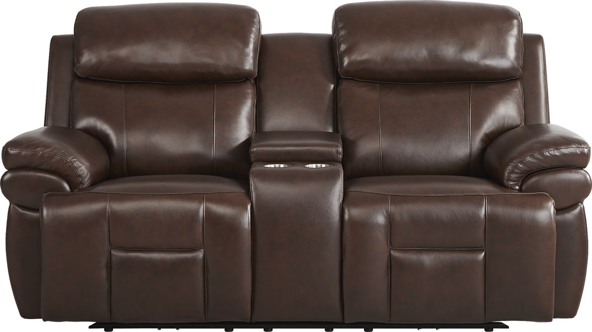 Eastmann 7 Pc Leather Triple Power Reclining Living Room Set