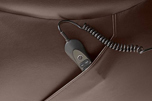 Eastmann Chocolate Leather 7 Pc Triple Power Reclining Living Room with Air Massage - Thumbnail - Image 7