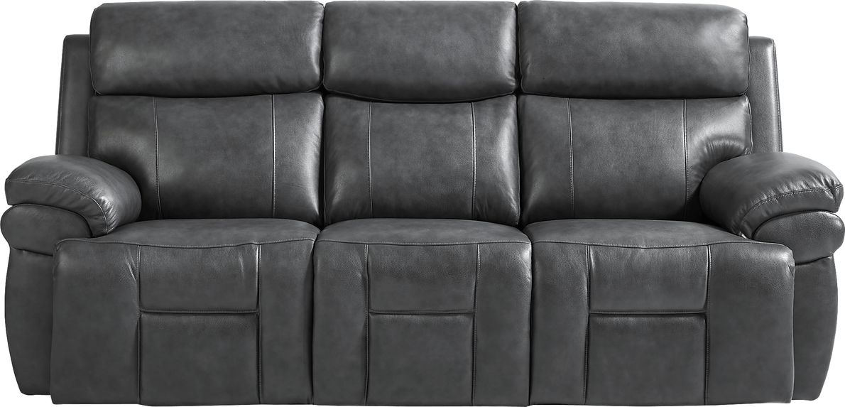 Eastmann 7 Pc Leather Triple Power Reclining Living Room Set