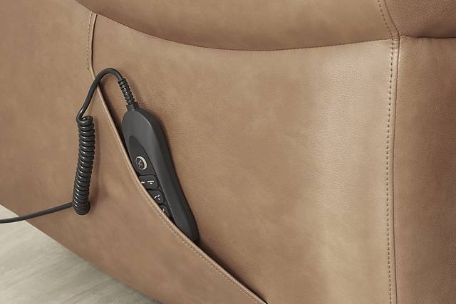 Eastmann Saddle Leather 5 Pc Triple Power Reclining Living Room with Air Massage - Thumbnail - Image 8