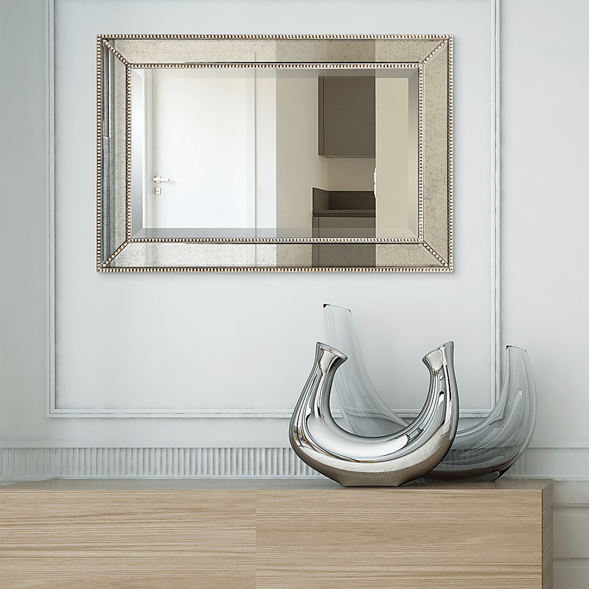 Eastmoor II Champagne Mirror - Image 2