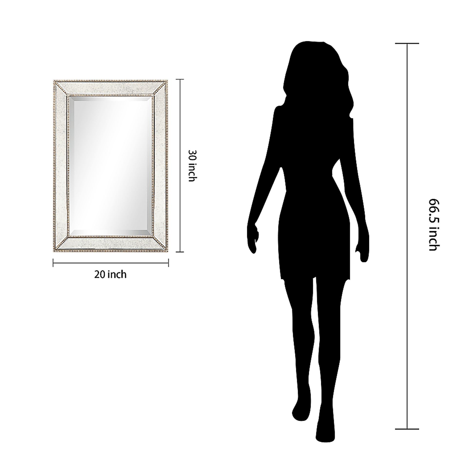 Eastmoor II Champagne Mirror - Image 10