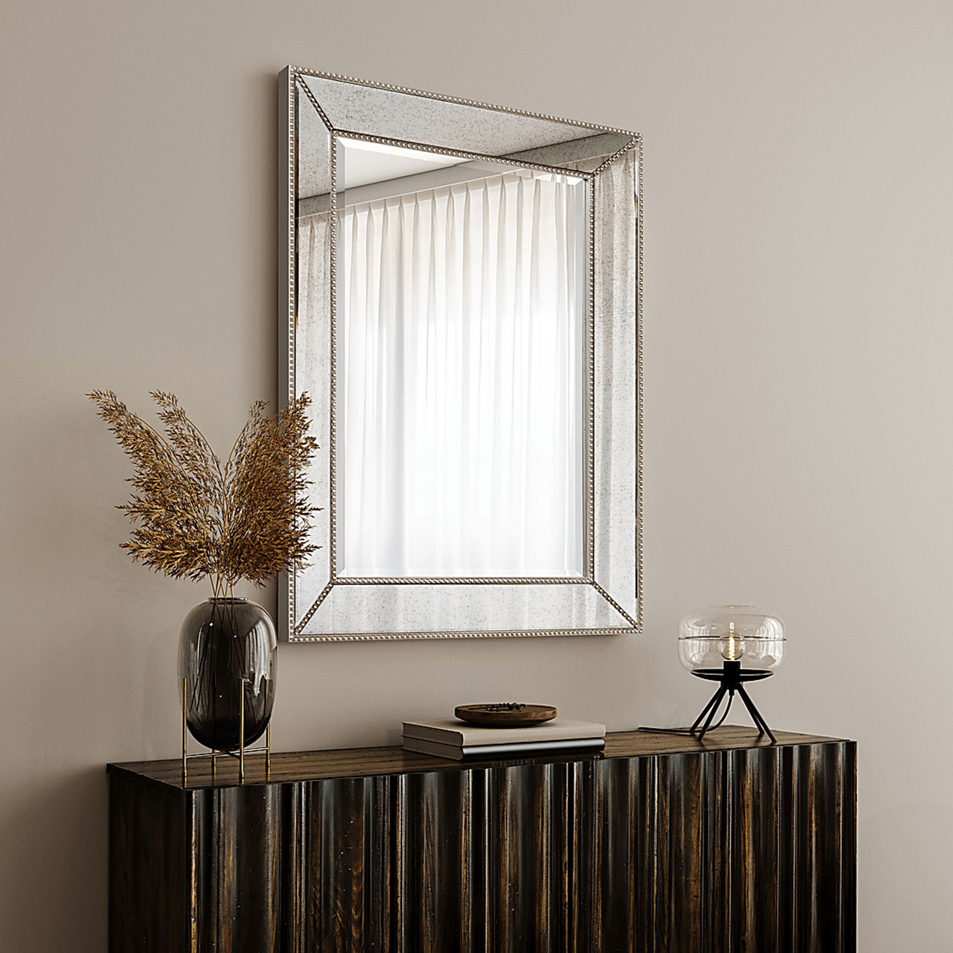 Eastmoor III Champagne Mirror - Image 2