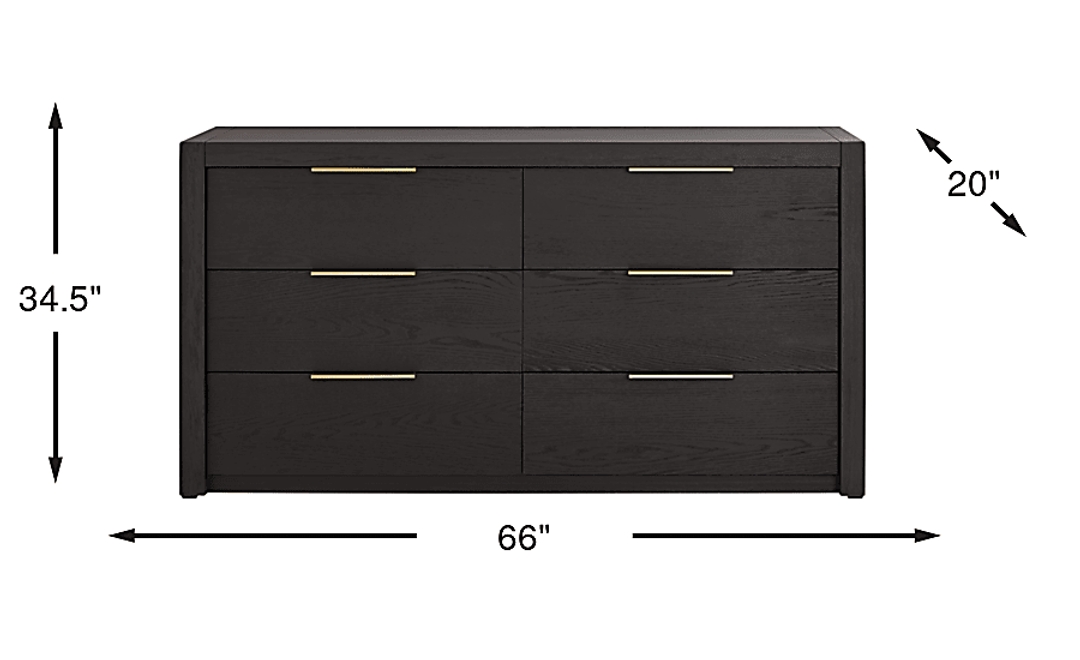 Easton Park Black Dresser