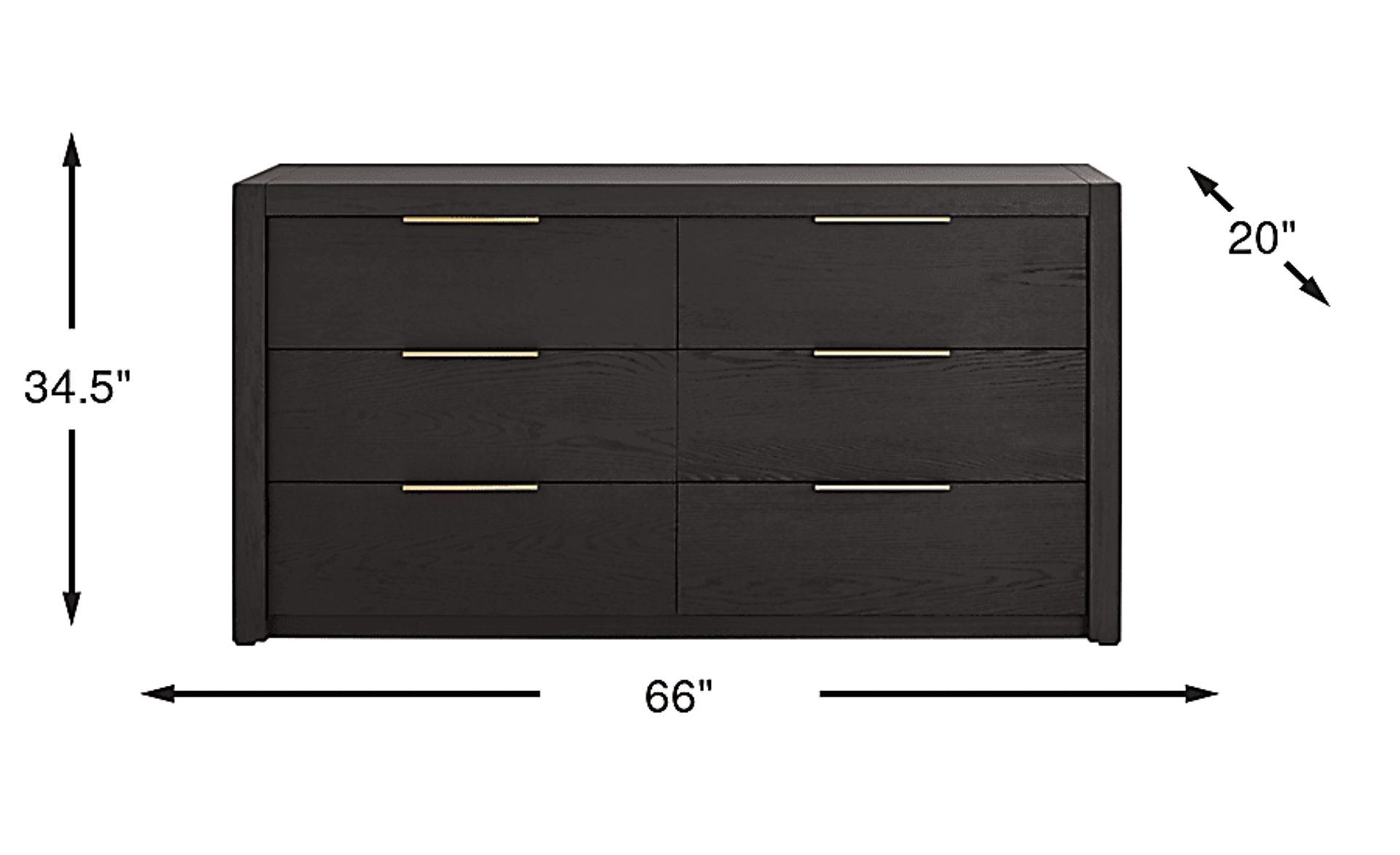 Dimension Image. Please refer to the Dimension Tab on this page for dimension details.