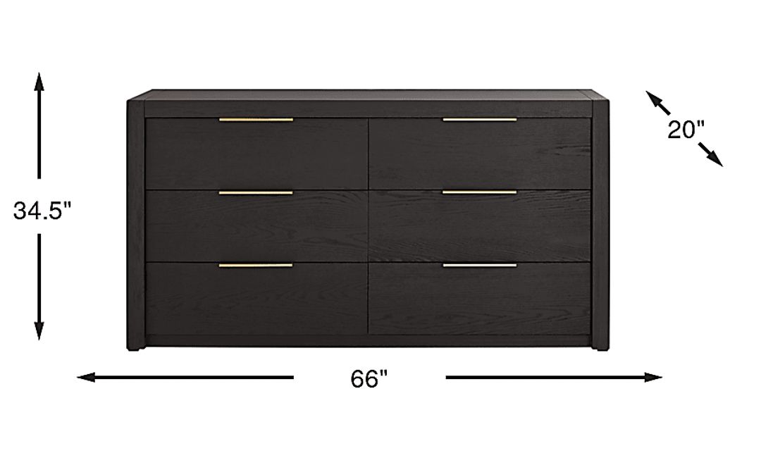 Easton Park Black Dresser