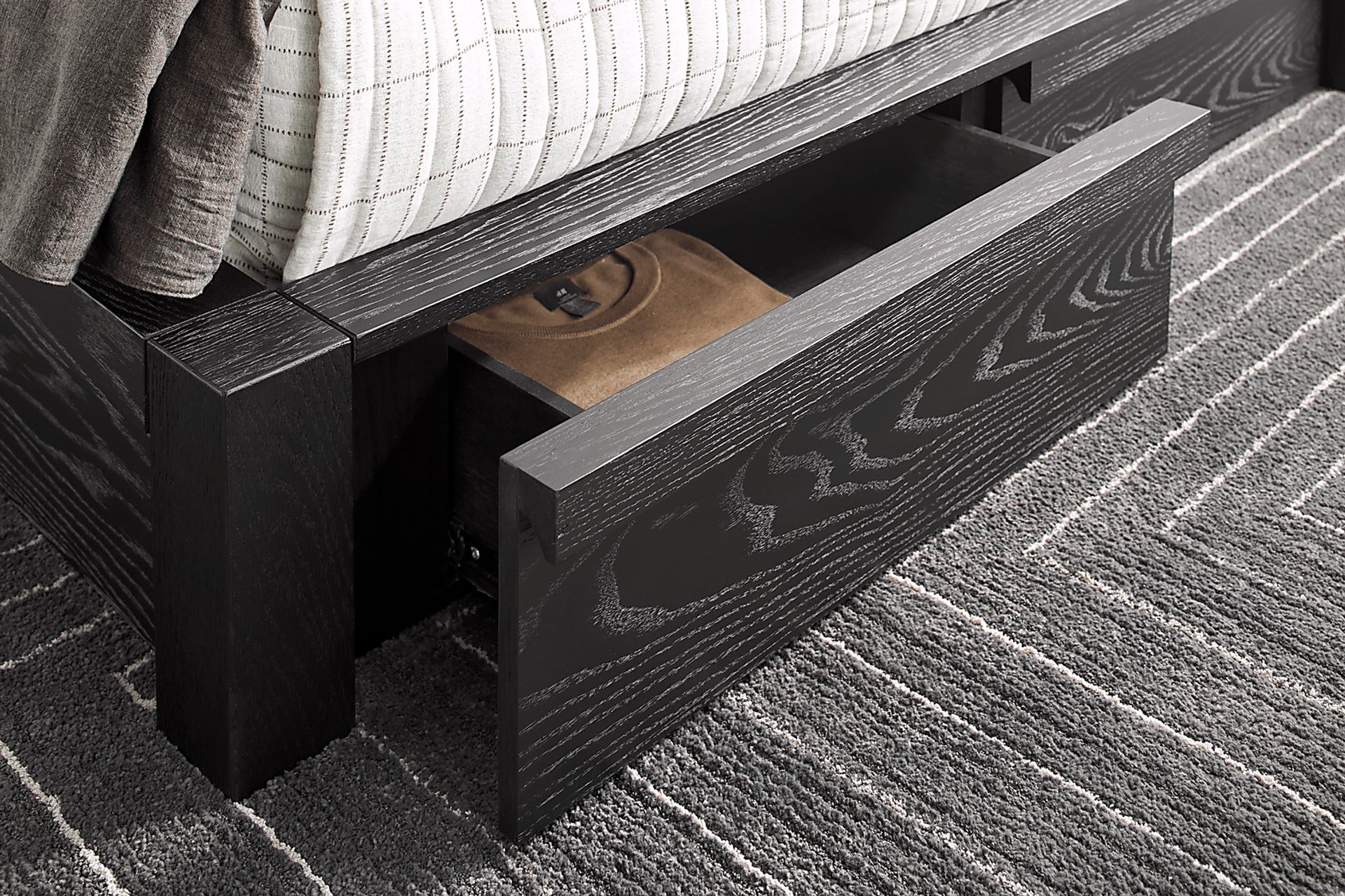 Easton Park Black 3 Pc King Storage Bed - Image 5