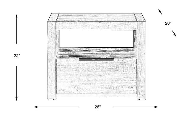 Dimension Image. Please refer to the Dimension Tab on this page for dimension details.