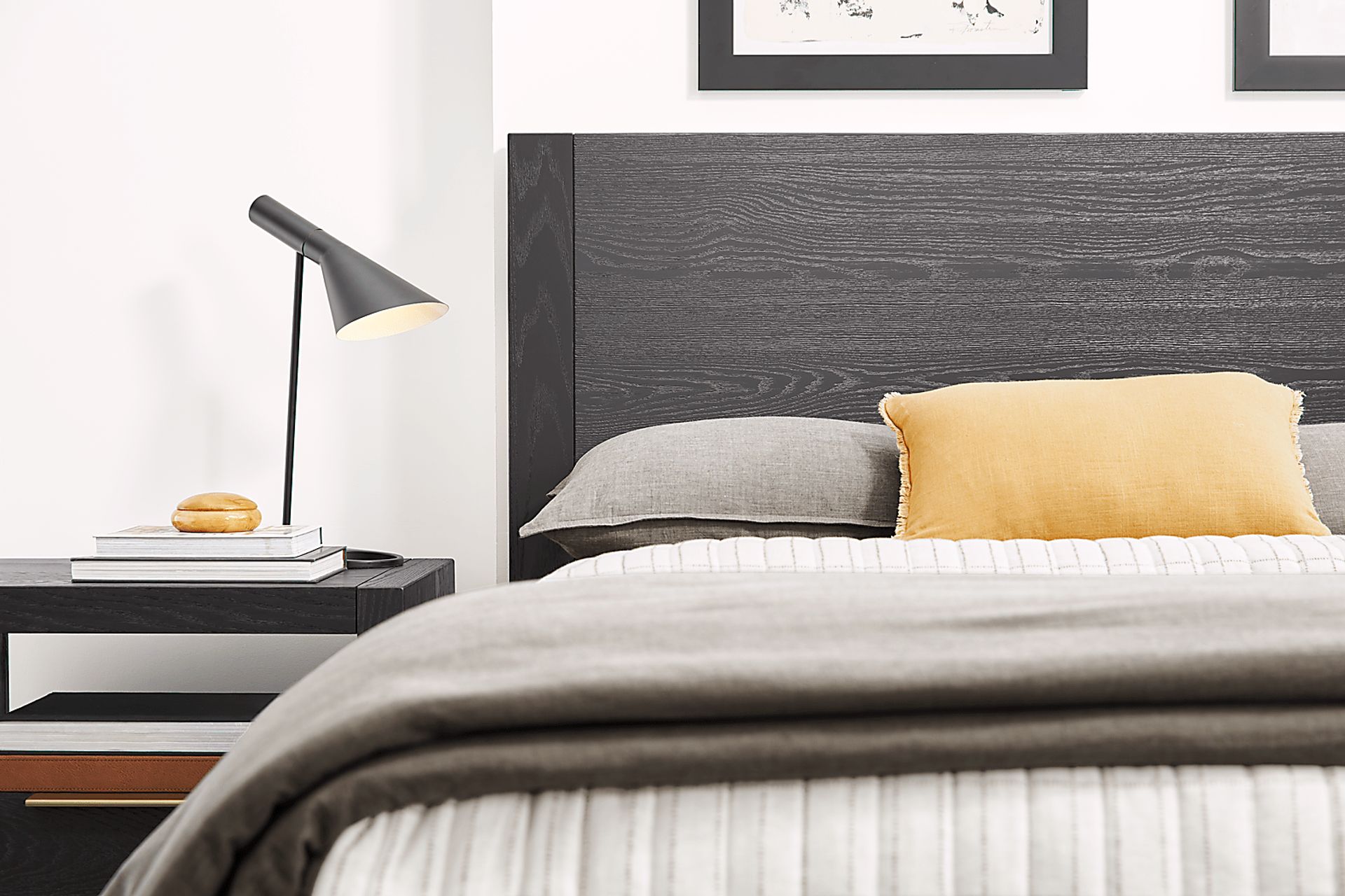 Easton Park Black 3 Pc Queen Storage Bed - Image 2