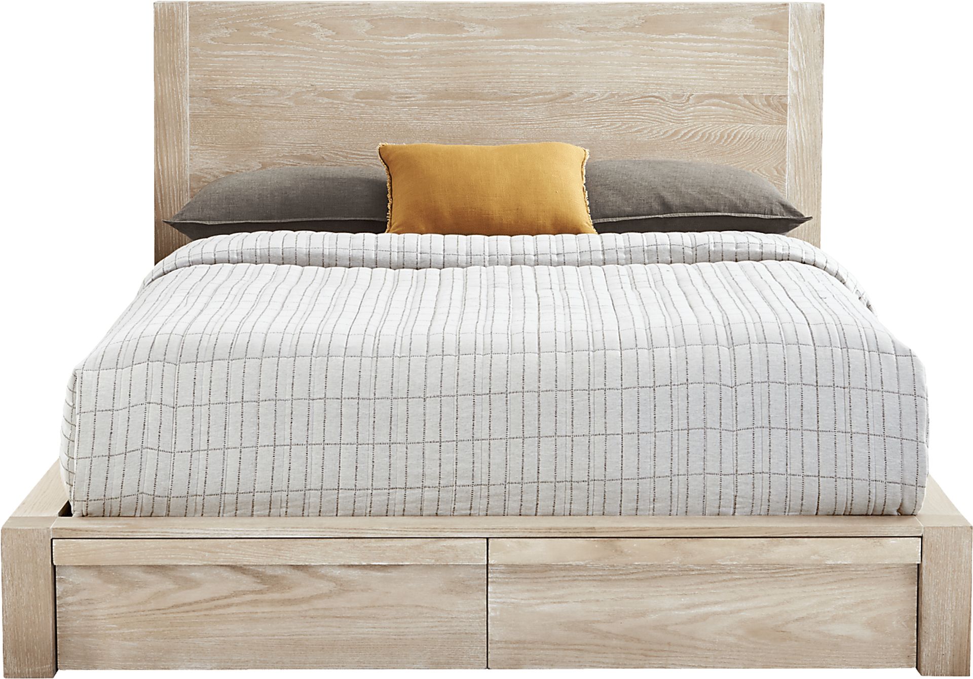 Easton Park Natural 7 Pc King Storage Bedroom - Image 3